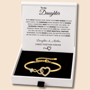 To My Mother - Infinity Heart Bracelet - Forever Linked