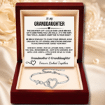 To My Granddaughter – Infinity Heart Bracelet – Keep Me In Your Heart