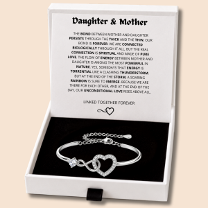 To My Mum Infinity Heart Bracelet | Linked Together Forever