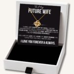 To My Future Wife - Love Knot Necklace - Never Ending Love