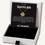 To My Mother - Love Knot Necklace - I Love You Mum