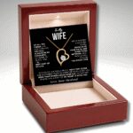 To My Wife - Love Heart Necklace - Love of My Life
