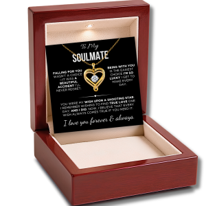 Soulmate Necklace - To My Soul Mate Heart Necklace