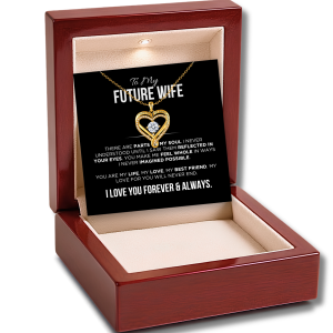 To My Future Wife - Forever & Always Necklace - Never Ending Love