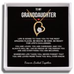 To My Granddaughter - Infinity Heart Necklace